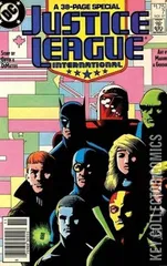 Variant Cover for Justice League International #7