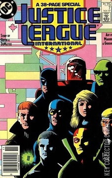 Variant Cover for Justice League International #7