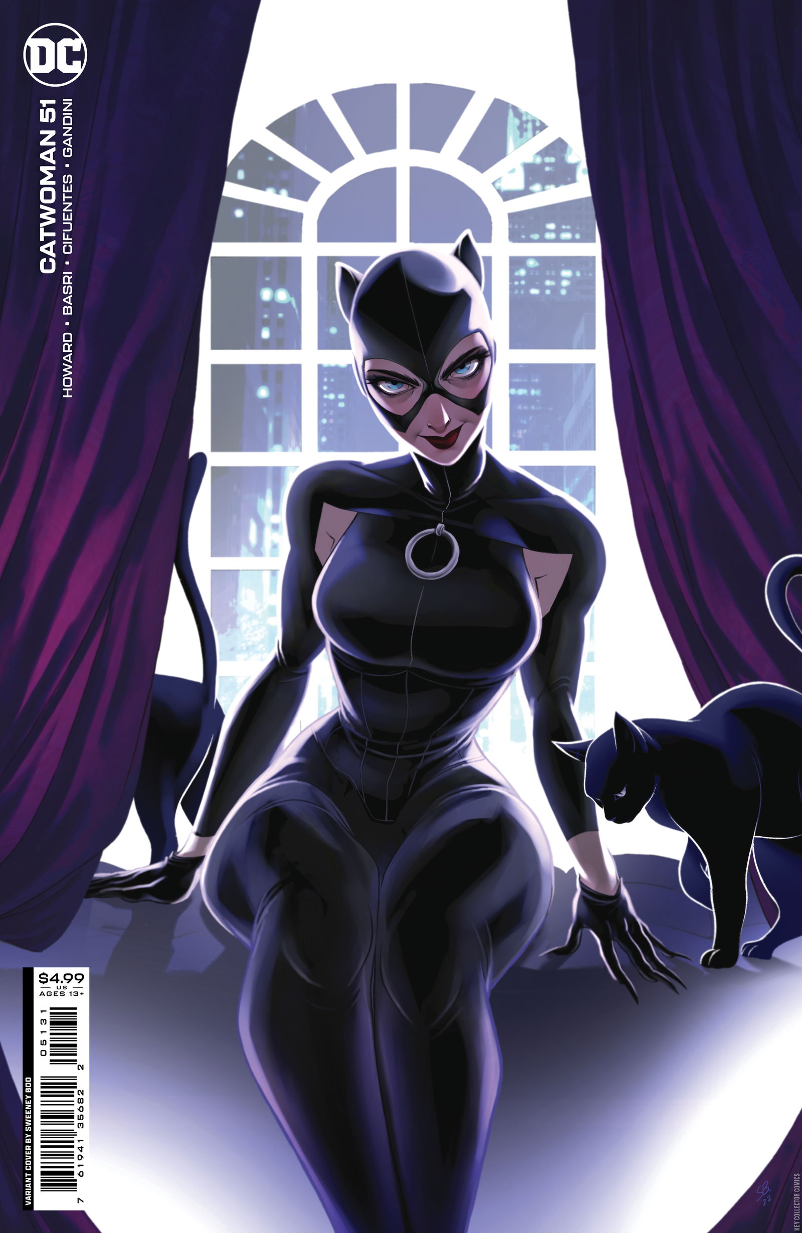 Variant Cover for Catwoman #51