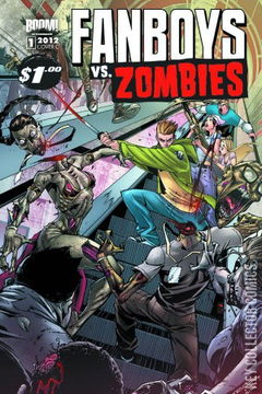 Variant Cover for Fanboys vs. Zombies #1