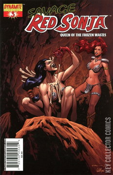 Variant Cover for Savage Red Sonja: Queen of the Frozen Wastes #3