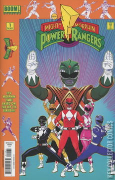 Variant Cover for Mighty Morphin Power Rangers #1