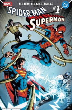 Variant Cover for Marvel / DC: Spider-Man / Superman #1