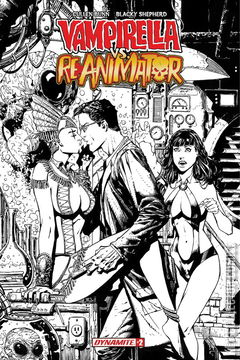 Variant Cover for Vampirella vs. Reanimator #2