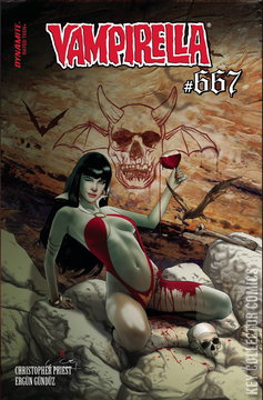 Variant Cover for Vampirella 666 #667