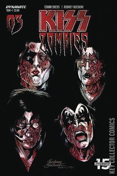 Variant Cover for KISS / Zombies #3