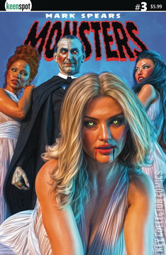 Variant Cover for Mark Spears: Monsters #3