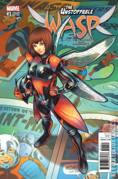 Variant Cover for Unstoppable Wasp #1