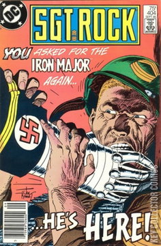 Variant Cover for Sgt. Rock #404