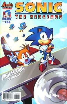 Variant Cover for Sonic the Hedgehog #289