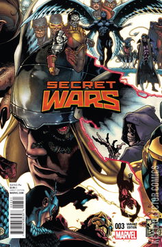 Variant Cover for Secret Wars #3