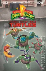 Variant Cover for Mighty Morphin Power Rangers / Teenage Mutant Ninja Turtles #2