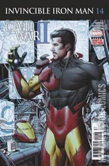 Variant Cover for Invincible Iron Man #14