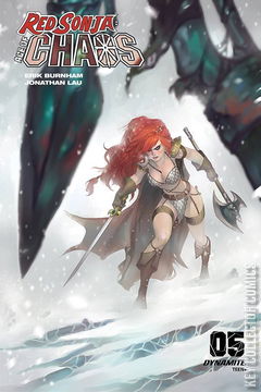 Variant Cover for Red Sonja: Age of Chaos #5