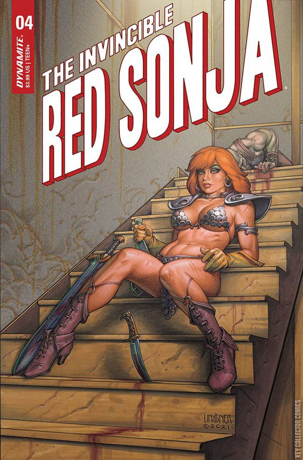 Variant Cover for Invincible Red Sonja #4