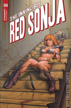 Variant Cover for Invincible Red Sonja #4