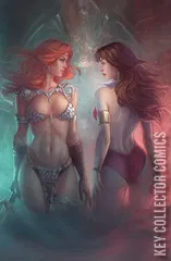 Variant Cover for Vampirella Versus Red Sonja #1