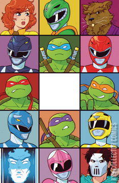 Variant Cover for Mighty Morphin Power Rangers / Teenage Mutant Ninja Turtles #1