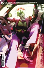 Variant Cover for Joker: The Man Who Stopped Laughing #5