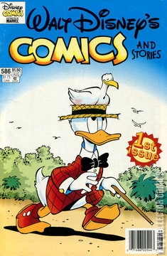 Variant Cover for Walt Disney's Comics and Stories #586