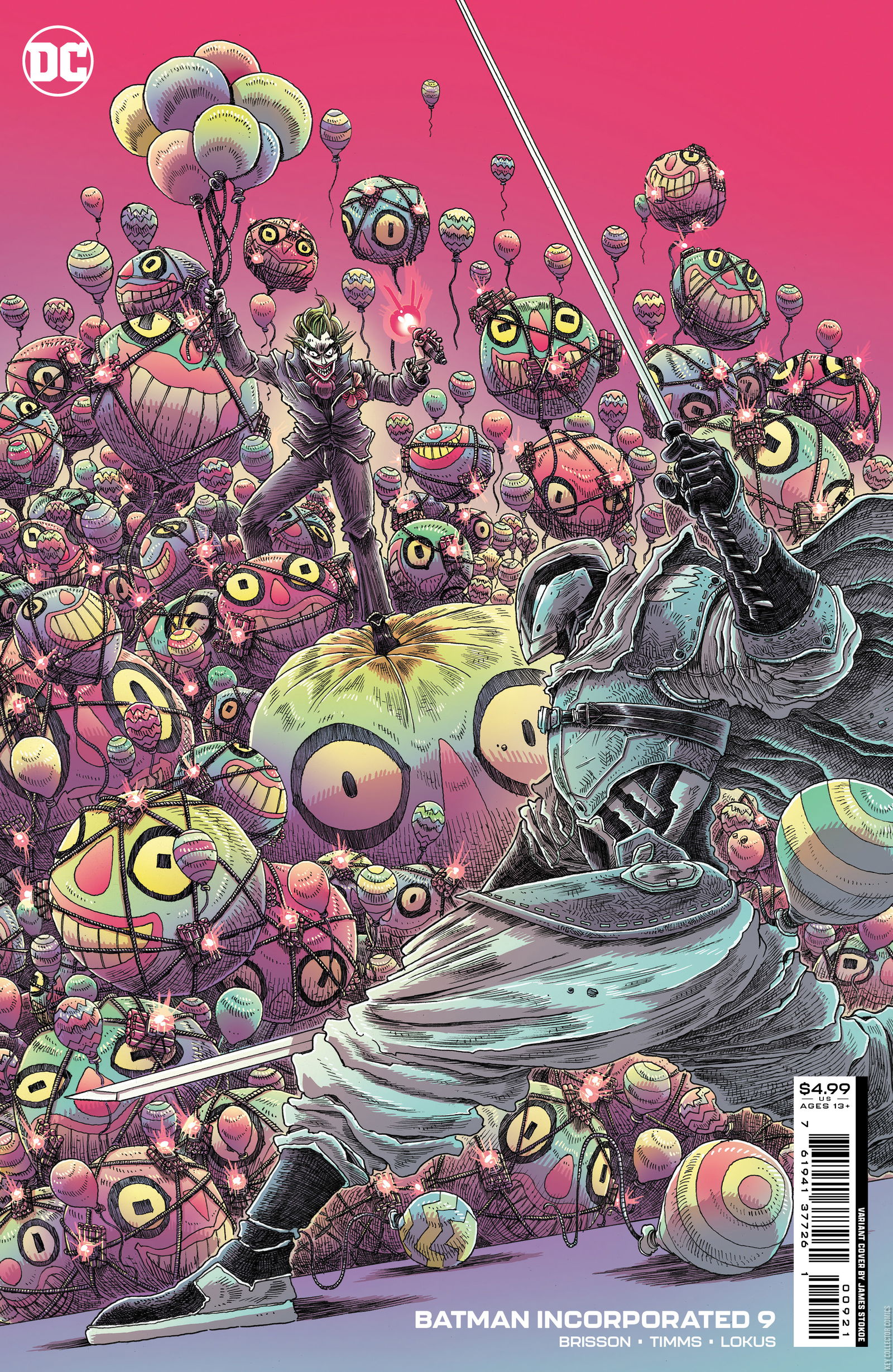 Variant Cover for Batman Incorporated #9