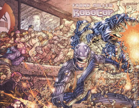 Variant Cover for Frank Miller's RoboCop #5