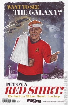 Variant Cover for Star Trek: Red Shirts #1