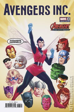 Variant Cover for Avengers Inc. #3