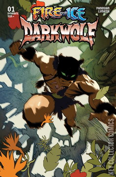 Variant Cover for Fire and Ice: Darkwolf #1