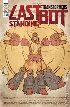 Variant Cover for Transformers: Last Bot Standing #2
