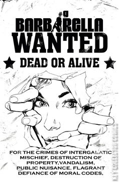 Variant Cover for Barbarella #9