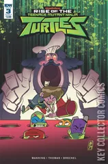 Cover for Rise of the Teenage Mutant Ninja Turtles #3