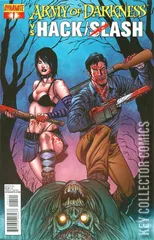 Variant Cover for Army of Darkness vs. Hack / Slash #1