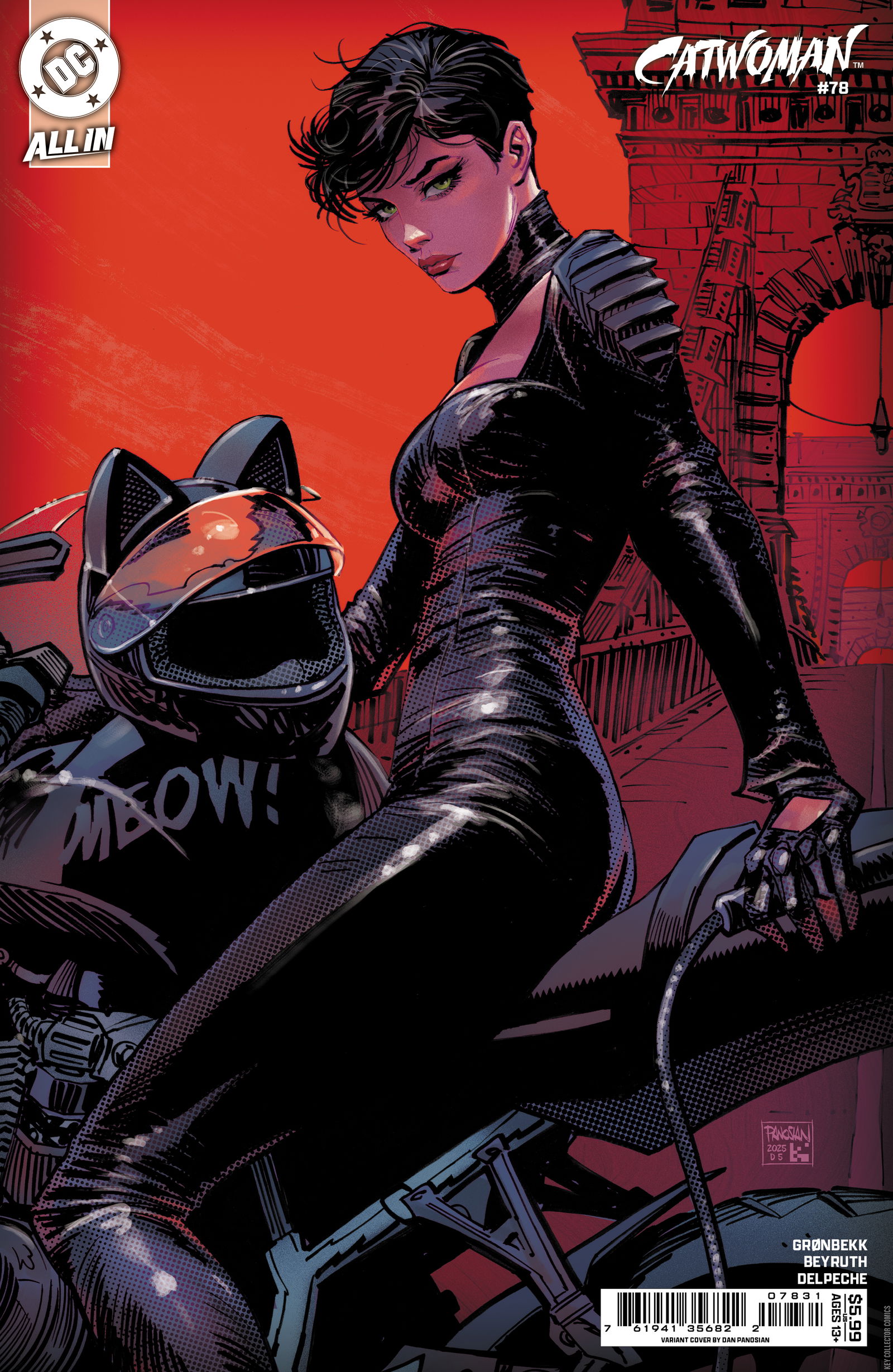 Variant Cover for Catwoman #78