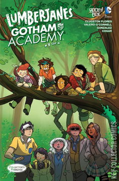 Variant Cover for Lumberjanes / Gotham Academy #1