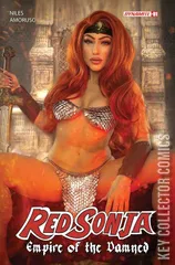 Variant Cover for Red Sonja: Empire of the Damned #1