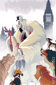 Variant Cover for Disney Villains: Cruella De Vil #1