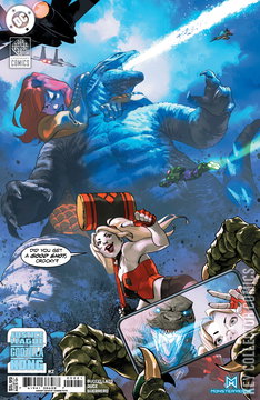 Variant Cover for Justice League vs. Godzilla vs. Kong #2