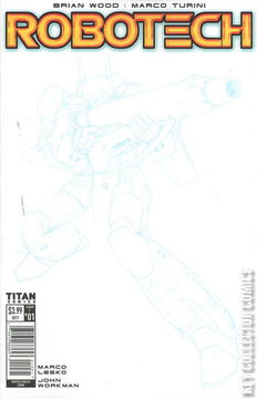 Variant Cover for Robotech #1