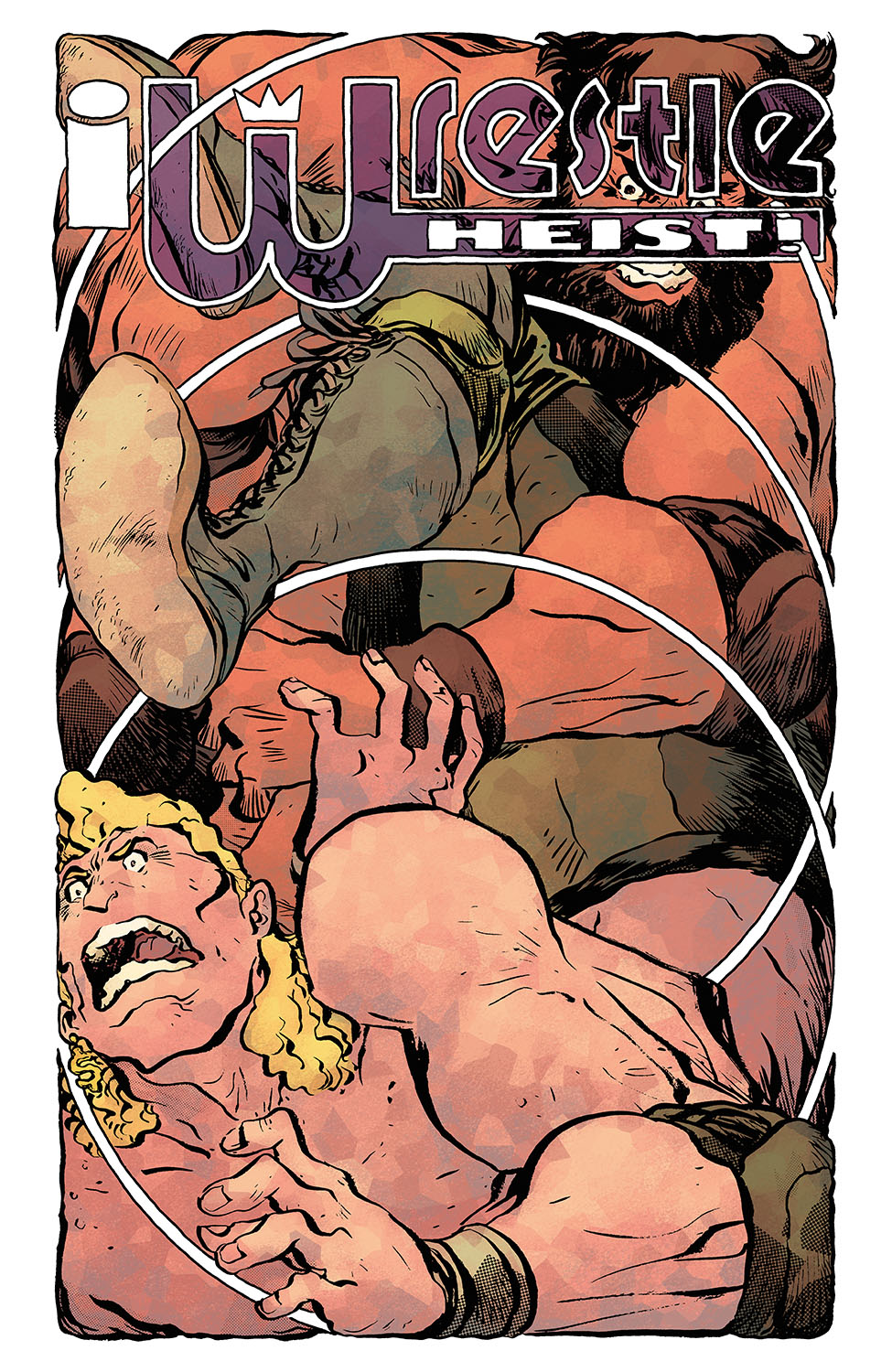 Variant Cover for Wrestle Heist #1