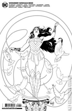 Variant Cover for Wonder Woman #800