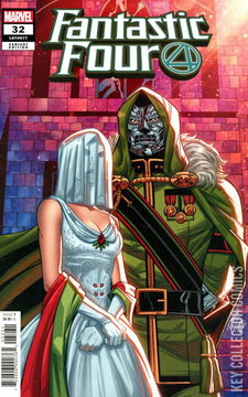 Variant Cover for Fantastic Four #32