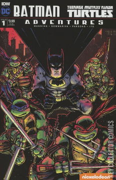 Variant Cover for Batman / Teenage Mutant Ninja Turtles Adventures #1