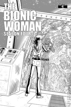Variant Cover for The Bionic Woman: Season Four #4