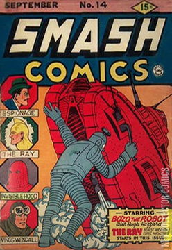 Variant Cover for Smash Comics #14