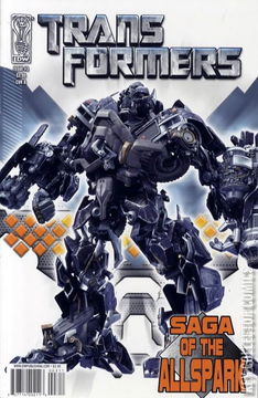 Variant Cover for Transformers Movie Prequel: Saga of the Allspark #3