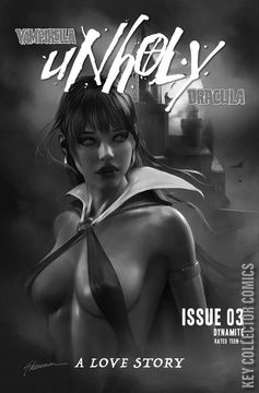 Variant Cover for Vampirella / Dracula: Unholy #3