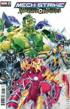 Variant Cover for Mech Strike: Monster Hunters #1