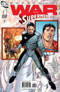 Variant Cover for Superman: War of the Supermen #1
