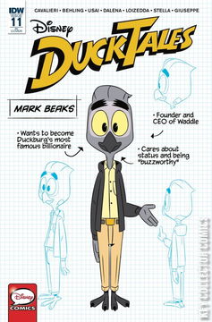 Variant Cover for DuckTales #11